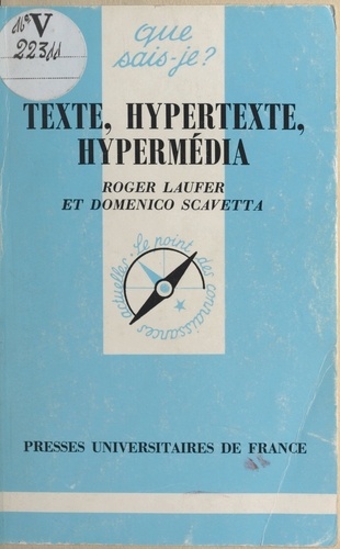 Texte, hypertexte, hypermédia
