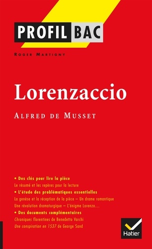 Profil - Musset : Lorenzaccio