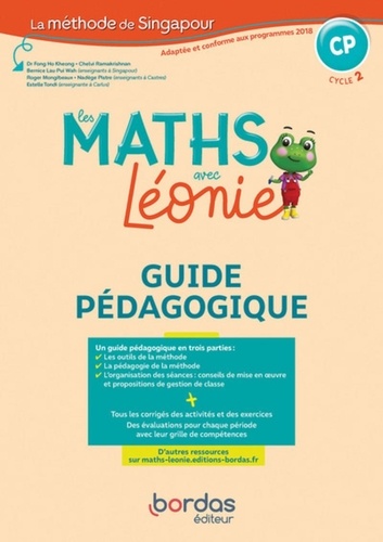 Roger Mongibeaux et Nathalie Chalard - Les maths avec Léonie CP cycle 2 - Guide pédagogique.