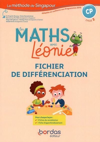 Roger Mongibeaux et Nadège Pistre - Les maths avec Léonie CP - Fichier de différenciation.