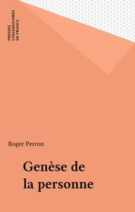 Genèse de la personne