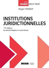 Roger Perrot - Institutions juridictionnelles.