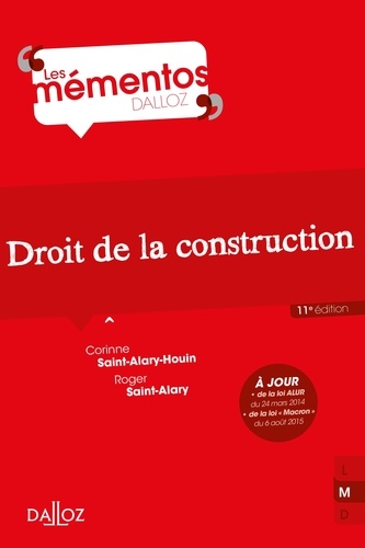 Droit de la construction  Edition 2017