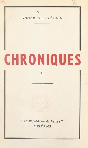 Chroniques (2)