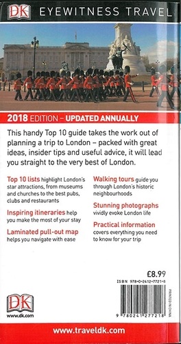 London  Edition 2018 -  avec 1 Plan détachable