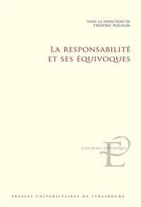 La responsabilité et ses équivoques
