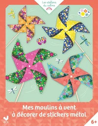 Mes moulins à vent à décorer de stickers métal