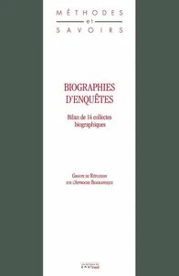 Biographies d'enquêtes