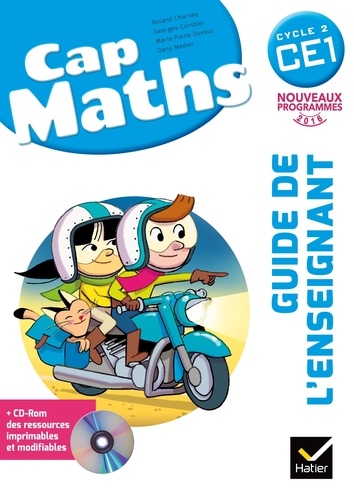 Roland Charnay et Georges Combier - Cap Maths CE1 - Guide de l'enseignant. 1 Cédérom