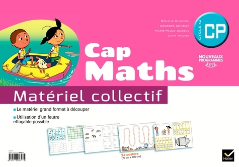 Roland Charnay et Georges Combier - Cap Maths CP - Matériel collectif, 24 posters.