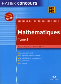 Roland Charnay et Michel Mante - Mathématiques - Tome 2.