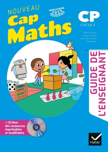 Roland Charnay et Georges Combier - Nouveau Cap Maths CP cycle 2 - Guide de l'enseignant. 1 Cédérom