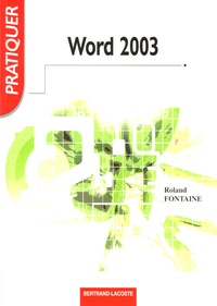 Roland Fontaine - Word 2003.