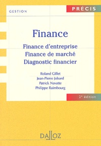 Roland Gillet et Jean-Pierre Jobard - Finance.