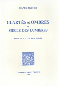 Clartés et ombres du siècle des Lumières