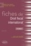 Fiches de droit fiscal international 3e édition