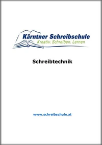 Schreibtechnik
