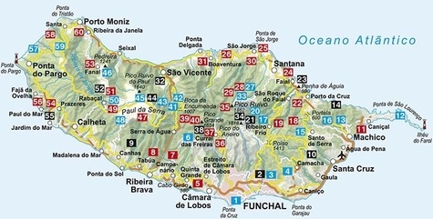 Madère. Les plus belles randonnées de levada et de montagne, 60 itinéraires  Edition 2016