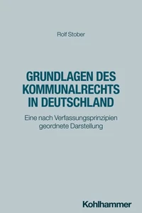 Grundlagen des Kommunalrechts in Deutschland