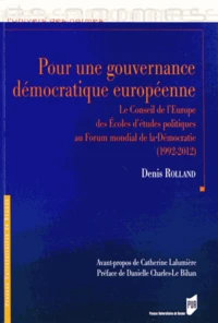 Pour une gouvernance démocratique européenne