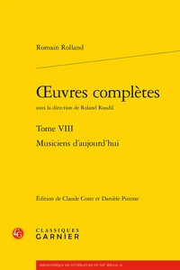 Oeuvres complètes