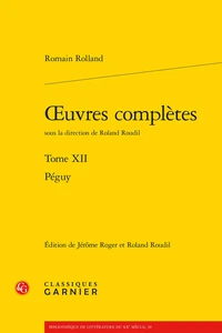 Oeuvres complètes