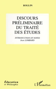 Discours préliminaire du Traité des études