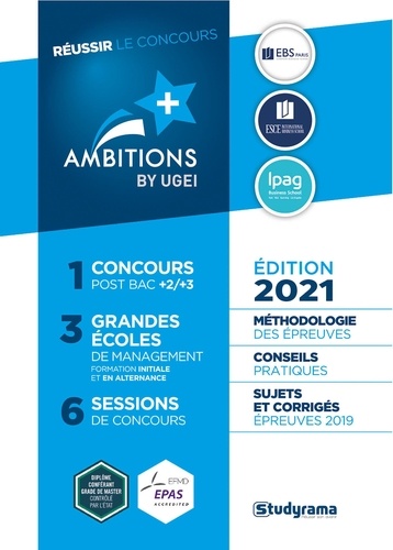 Réussir le concours Ambitions+  Edition 2021