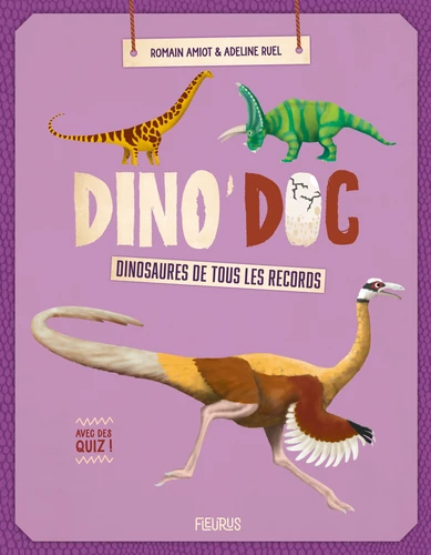 Couverture de Dinosaures de tous les records