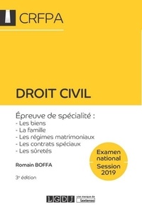 Romain Boffa - Droit civil.