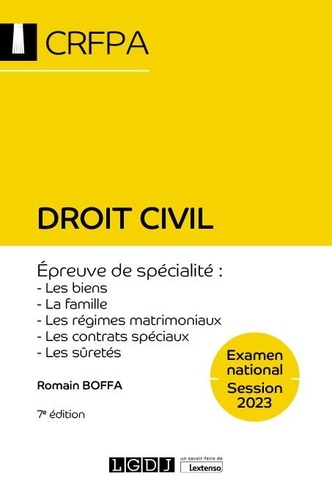 Droit civil  Edition 2023