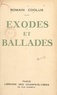 Romain Coolus - Exodes et ballades.