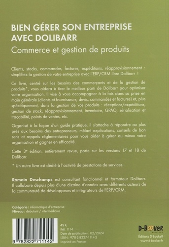 Bien gérer son entreprise avec Dolibarr. Commerce et gestion de produits 3e édition