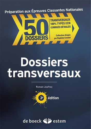 Romain Jouffroy - Dossiers transversaux.