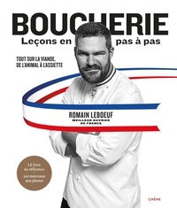 Ebook pdf télécharger torrent Boucherie  - Leçons en pas à pas par Romain Leboeuf PDB ePub MOBI in French 9782812314834