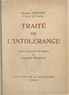 Romain Motier - Traité de l'intolérance.