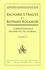 Correspondance entre Richard Strauss et Romain Rolland. Correspondance, fragments du journal, cahier nº3