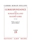Romain Rolland et Romain Rolland - Correspondance entre Romain Rolland et Maxime Gorki (1916-1936) - Cahier nº28.