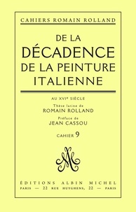 Romain Rolland - De la décadence de la peinture italienne au XVIe siècle - Thèse latine de Romain Rolland cahier n° 9.