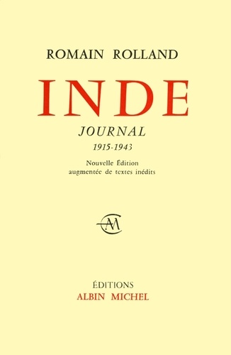 Romain Rolland et Romain Rolland - Inde - Journal, 1915-1943.