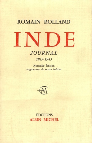 Romain Rolland - Inde - Journal (1915-1943).