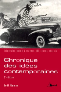 Chronique des idées contemporaines