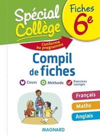 Romane Yao et Stéphane Renouf - Compil de fiches 6e - Français, Maths, Anglais.