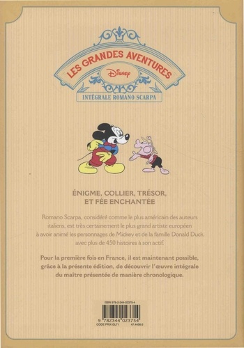 Les grandes aventures - Intégrale Romano Scarpa Tome 4 1959/1960. Mickey, Bip Bip et le trésor mongol et autres histoires