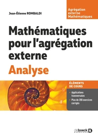 Mathématiques pour l’agrégation externe