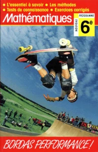Mathematiques 6eme. Programme 1996