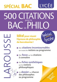 500 citations pour le bac de philo