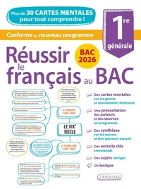 Réussir le français au Bac 1ère générale