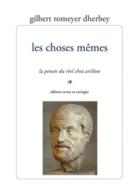 Les choses mêmes