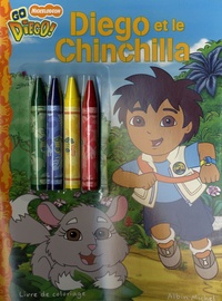 Ron Zalme et Ligiah Villalobos - Diego et le Chinchilla - Livre de coloriage.